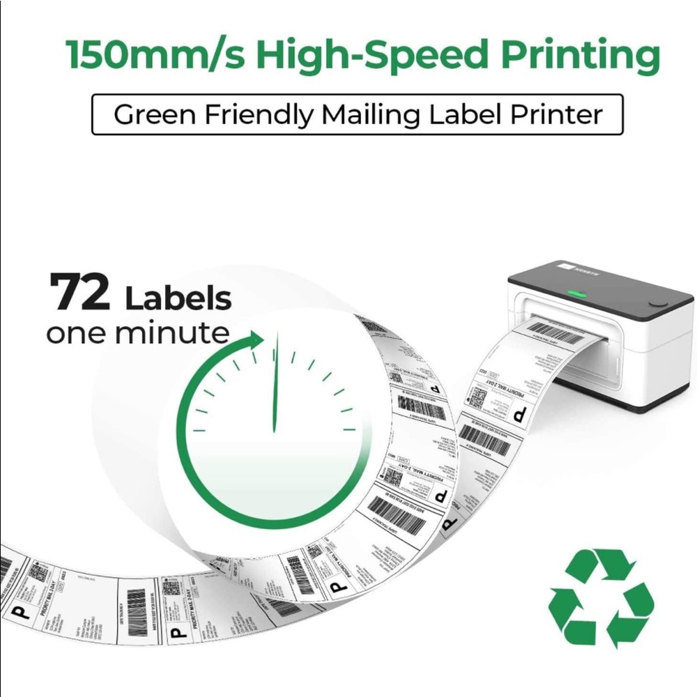 MUNBYN Label Printer - Picture 3 of 7
